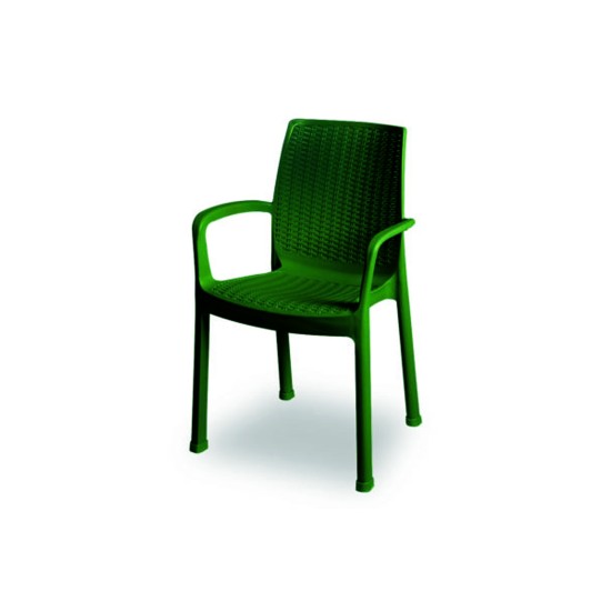 Efes (Rattan) Sandalye Ekonomik Ürün Yeşil