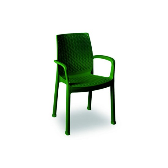 Efes (Rattan) Sandalye Ekonomik Ürün Yeşil