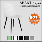 Abant , Metal Siyah Ayaklı