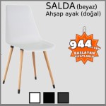 SALDA ,  Ahşap Doğal Ayaklı