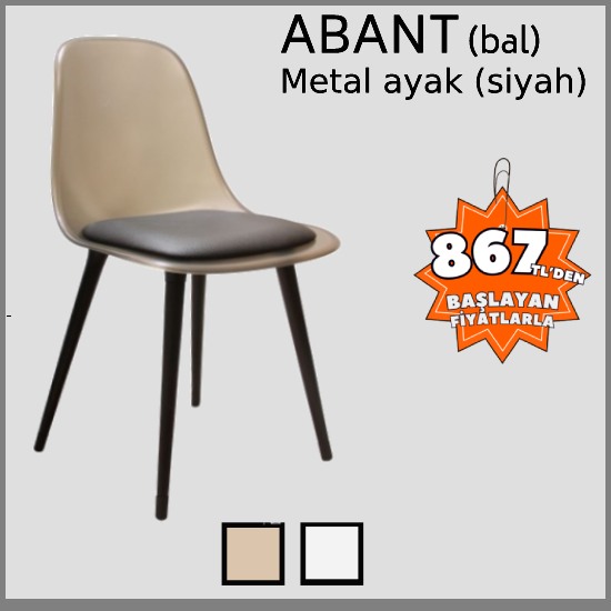 Abant  (FÜME ŞEFFAF) Sandalyeler