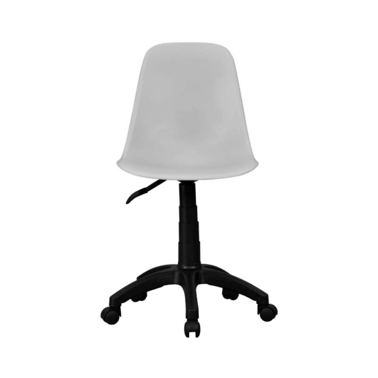 Estelia Abant Siyah Plastik Ayaklı Çalışma Sandalyesi