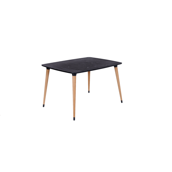 Estelia Truva 90x120 Cm Doğal Ahşap Ayaklı Masa