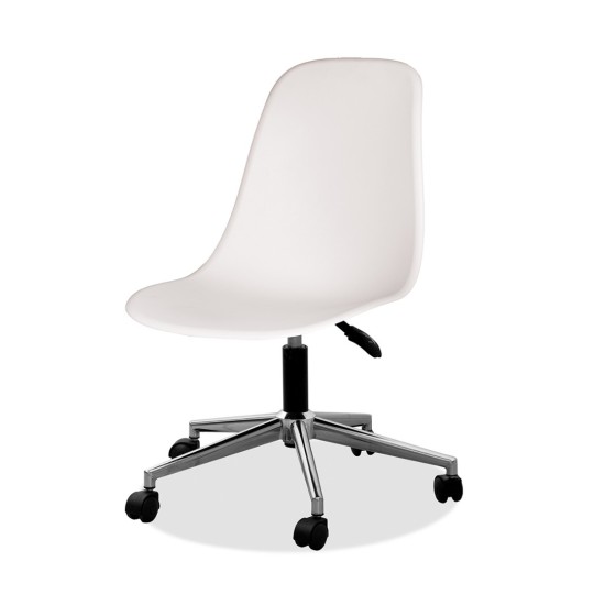 Estelia Abant Krom Ayaklı Çalışma Sandalyesi