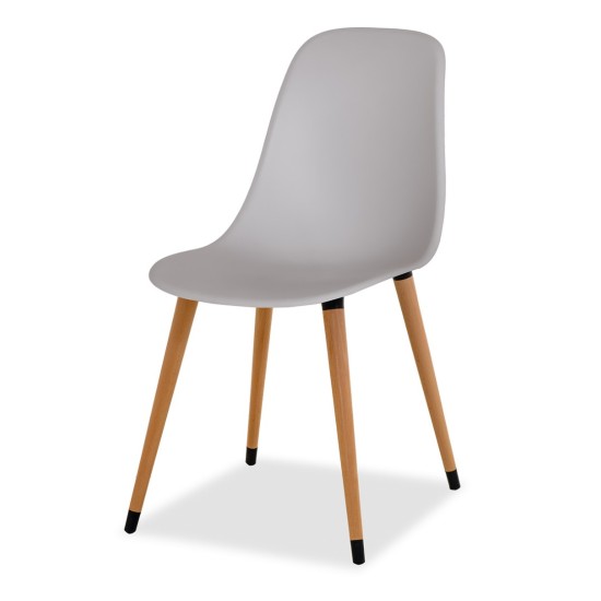 Estelia Abant Doğal Ahşap Ayaklı Sandalye