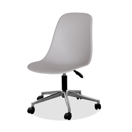 Estelia Abant Krom Ayaklı Çalışma Sandalyesi