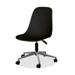 Estelia Abant Krom Ayaklı Çalışma Sandalyesi