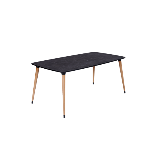 Estelia Truva 90x167 Cm Doğal Ahşap Ayaklı Masa