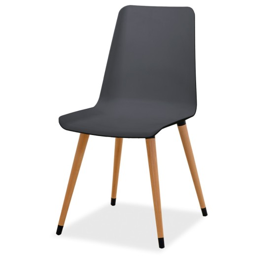 Estelia Salda Doğal Ahşap Ayaklı Sandalye