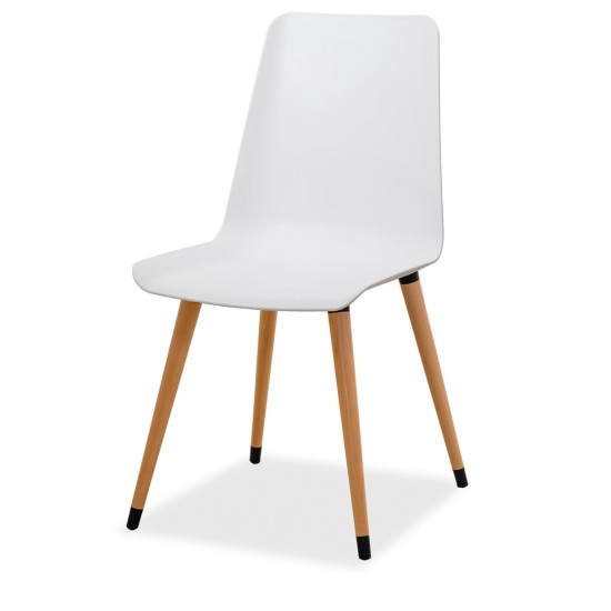 Estelia Salda Doğal Ahşap Ayaklı Sandalye